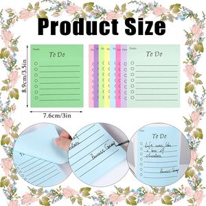 Protection Message Memo N Times Sticky Horizontal Line Note Book Post Myself It Classic Fluorescent Memo - Product Image 5