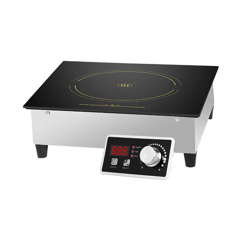 Cuisinière infrarouge à boîtier métallique table de cuisson infrarouge à tête unique cuisinière à rayonnement numérique avec de bons composants