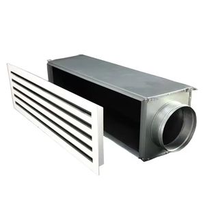 HVAC Aluminium Linear Slot Diffusor mit Plenum Box Register und Kühlergrill Produkt - Product Image 1