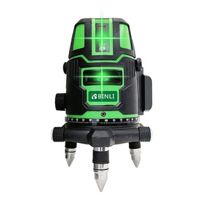 Nivel láser cruzado autonivelante, herramienta de nivelación de 5 líneas, luz verde, rotación de 360 grados, gran oferta - Product Image 2