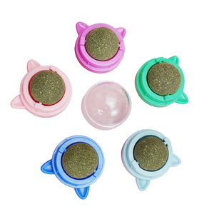 Hierba gatera giratoria para gatos, juguete interactivo de hierba gatera Natural pura, para mascotas, superventas - Product Image 1