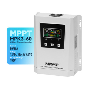 Контроллер заряда солнечной батареи MPPT 30A-100A, ЖК-дисплей, 150V, максимальное напряжение PV 12V 24V 36V 48V, батареи для солнечной системы 50A - Product Image 5