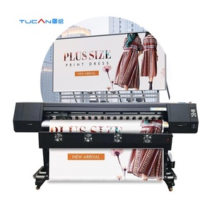 Stampante digitale in vinile 1.6m 1.8m dx5 i3200 xp600 plotter grande formato tela flex banner stampante eco solvente - Product Image 1