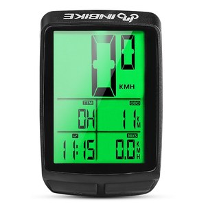 Ordenador inalámbrico para bicicleta de montaña, multifunción, pantalla grande, velocímetro, odómetro, resistente al agua - Product Image 1