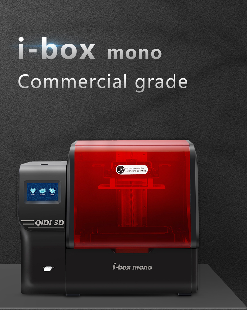 QIDI S-Box Large Format Resin 3D Printer - 10.1