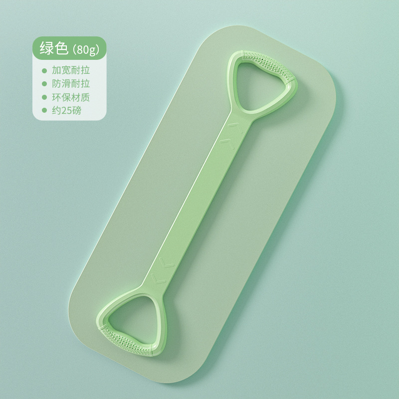 Upgraded figure-eight resistance band, green