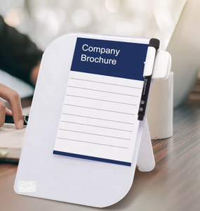 Bảng Kính Để Bàn-Giá Vẽ Để Bàn 12X8 Inch Bảng Trắng Có Chân Đế, Bảng Để Bàn - Product Image 6