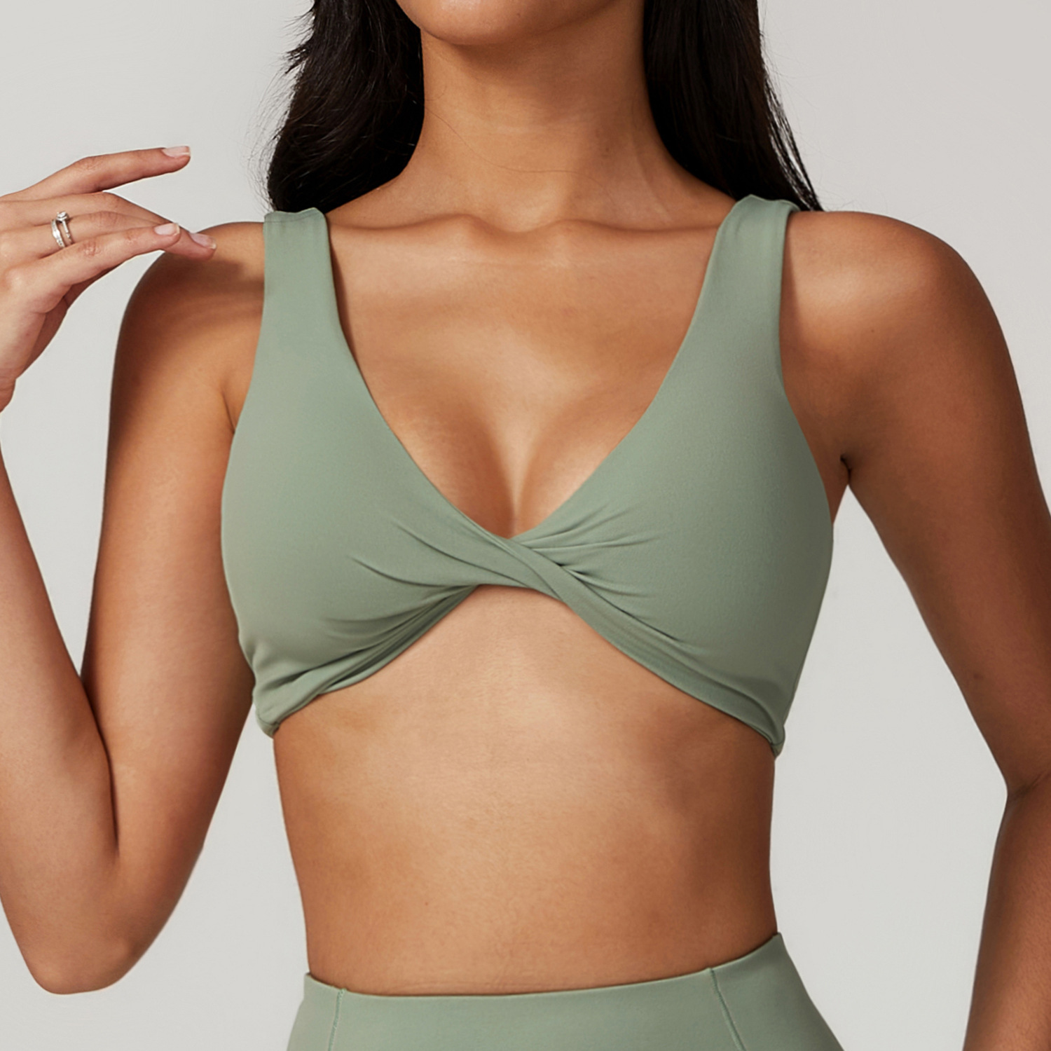 Green bra