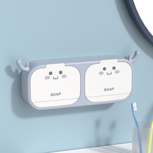 キッチンソープコンテナ家庭用アクセサリードライホルダー壁取り付け