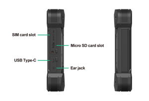 VT-7 IP67 Android Rugged Vehicle Tablet GPS Tablet Supporting <strong>CAN</strong> Bus GPS 4G for Fleet Management <strong>Systems</strong> - Product Image 5