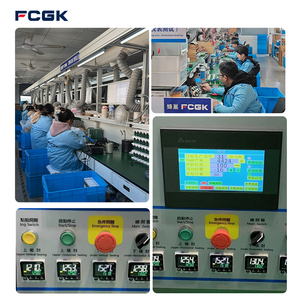 LCD Entrada universal Tc Rtd Entrada analógica Pid Controlador de temperatura de encendido/apagado con Ssr y salida de relé RS485 personalizable