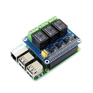 Kit de módulo de placa de relé de potencia de placa de expansión RPi, control remoto hacer hogar inteligente para Raspberry Pi 4B/3B +/3A +/3B/2B/B +/+ CM3 A/3 +