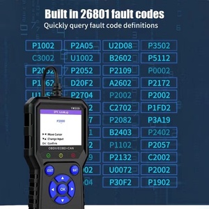 YM509 OBD2 Diagnose werkzeug für Elektroautos Mehrsprachiger Kunststoff-Kfz-Scanner Fehler codes löschen Neuer Motor OBD 2 Code Reader - Product Image 5