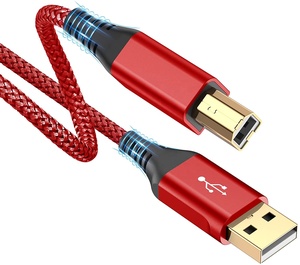 工厂定制印刷电缆USB 2.0 A至B扫描仪电缆