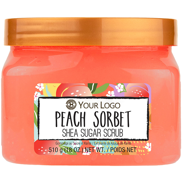 Sorbet à la pêche