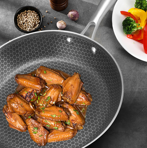 Hot Người Bán Lai Đồ Nấu Nướng Thân Thiện Với Môi Tái Sử Dụng Thép Không Gỉ Đồ Nấu Nướng Tổ Ong Không Dính Chảo Chiên Pan - Product Image 5