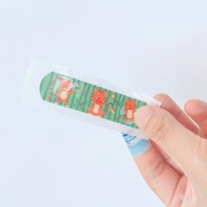 Dễ Thương Phim Hoạt Hình Đầu Tiên Dính Băng Thoáng Khí Vết Thương Thạch Cao Đầy Màu Sắc In Y Tế Band-<span class=keywords><strong>Aid</strong></span> Bán Buôn Biểu Tượng Tùy Chỉnh - Product Image 5