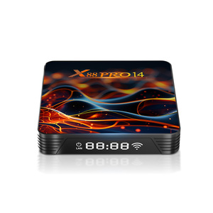<span class=keywords><strong>Android</strong></span> 14 X88 PRO TV <span class=keywords><strong>Box</strong></span> thiết kế thời trang Rockchip rk3518 4K HD RAM 2GB eMMC 16GB <span class=keywords><strong>Set</strong></span> <span class=keywords><strong>Top</strong></span> <span class=keywords><strong>Box</strong></span> mạnh mẽ xả nhiệt dissaipation - Product Image 1