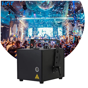 Hoed Stage Effect 650W-Horizontale Spuitmachine Koude Vonk Machine Vuurwerk Machine <span class=keywords><strong>Dmx</strong></span> Afstandsbediening Voor Huwelijksfeesten Evenementen - Product Image 4