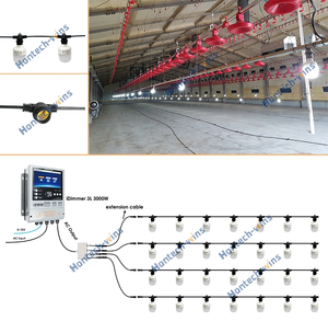 Hontech-gewinnt 3 kanäle 4500W sunrise sunset simulierte Programmable Dimmer Chicken Farm Lighting System Dimming controller - Product Image 5