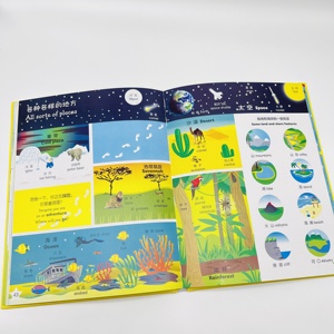 New Design Print Hardcover Hardback Soft Early Education Learning <strong>Bilingual</strong> <strong>Book</strong> Kid <strong>Book</strong> Custom Printing Service for Kids - Product Image 6