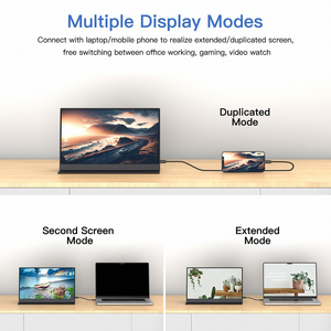 13.3 15.6 17.3 inch 4K 2K 144Hz thinnest touch screen portable <strong>computer</strong> gaming <strong>Monitors</strong> with Type-C USB for Laptop Pc Mobile - Product Image 3