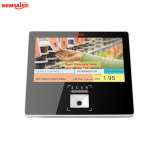 Android Windows 11,6 pulgadas 2D Módulo de escáner de código de barras fijo Montado fijo Módulo de lector de código de barras 1D Qr integrado para comprobador de precios