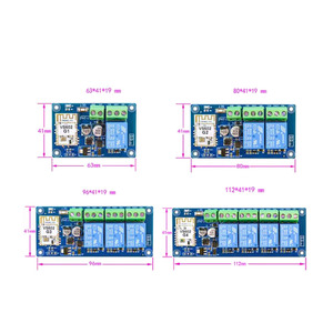 Taidacent Long Range 12V 24V Remote <strong>Control</strong> 1/2/3/4 Channel Wifi <strong>Relay</strong> Module Programmable Smart Wifi <strong>Relay</strong> Board - Product Image 2