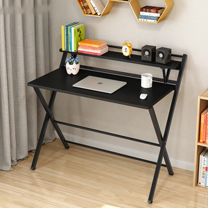 Nuevo listado moderno simple plegable escritorio de la computadora instalación gratuita multifunción hogar mesita de noche Mesa de la computadora - Product Image 2