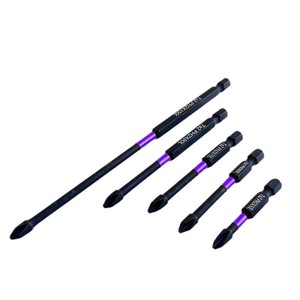 Manyetik çapraz PH2 Bit S2 alaşım darbe toplu kafa sertlik tornavida Bit Anti kaymaz tornavida el matkap ucu araçları - Product Image 2