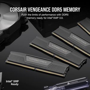 COR-SAIR VENGEANCE DDR5 RAM 64GB (2x32GB) 6400MHz CL40 Intel XMP iCUE memoria del Computer compatibile - Product Image 2