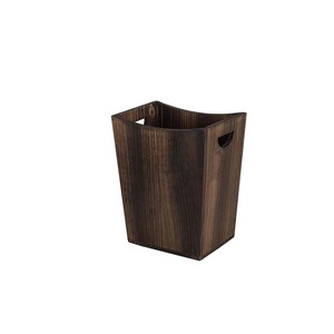 Wood Garbage Container <strong>Bin</strong> Wooden Trash Rectangular Wood Garbage Can Recycling <strong>Bin</strong> for Bedroom - Product Image 2