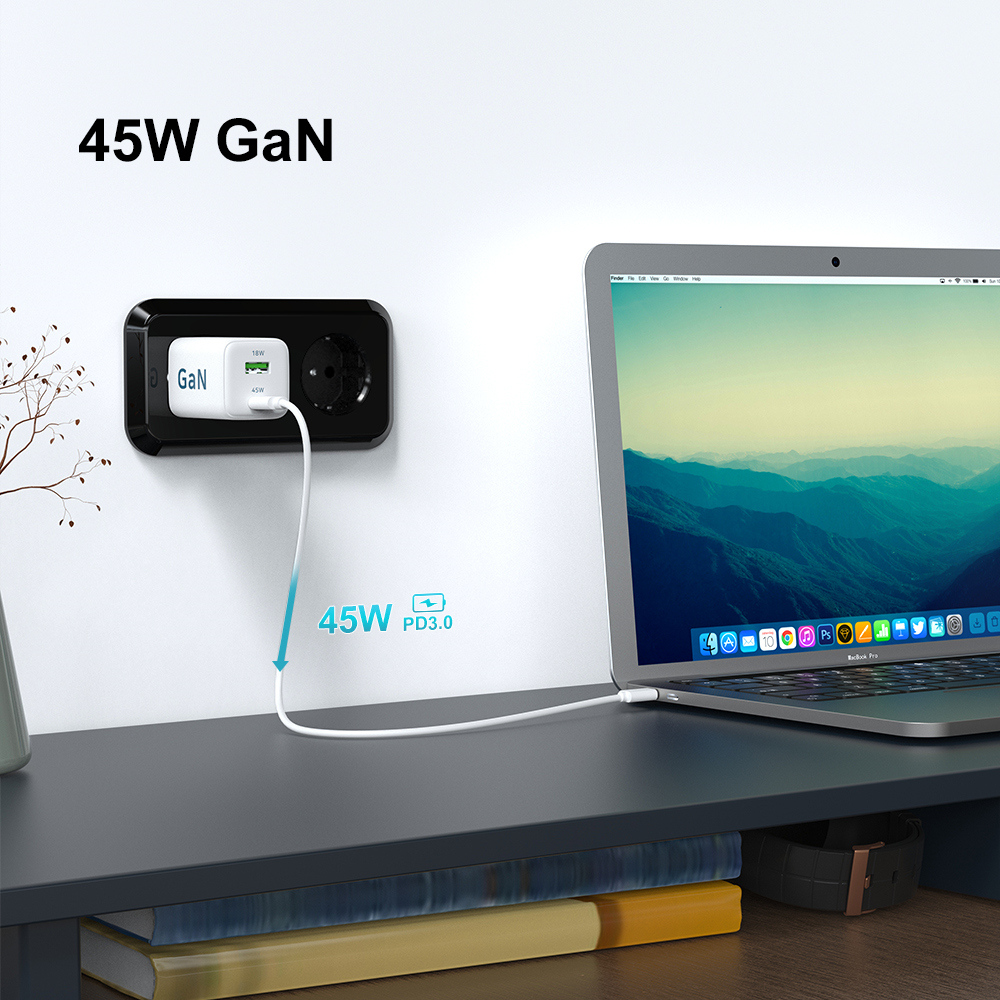GaN 45W + 18W