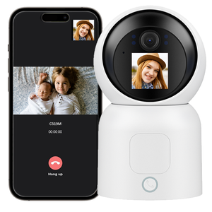 Cámara IP inalámbrica para el Hogar Inteligente, videollamadas, Audio bidireccional, K seguimiento automático de 2,5, seguridad HD, Monitor de bebé, cámara WiFi - Product Image 1