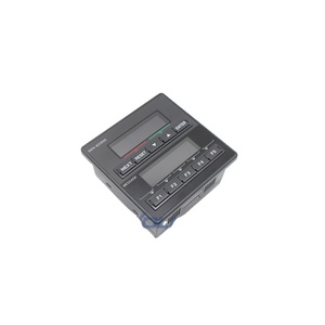 PLC montado en panel con funciones de pantalla incorporadas, 0 entradas y 6 salidas de transistor (sumidero)