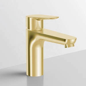 2025 New thép không gỉ lưu vực vòi Mixer tap duy nhất xử lý lưu vực Mixer lạnh nước nóng lưu vực Mixer tap vòi nước phòng tắm - Product Image 1