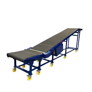 Pvc Conveyor Belt Manufacturer Flexible Belt Conveyor Food-Safe Conveyor Belt <strong>Container</strong> <strong>Loading</strong> <strong>and</strong> <strong>Unloading</strong> - Product Image 3