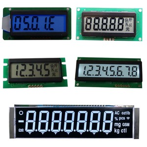 Schermo nero personalizzato segmento display lcd per bilance - Product Image 4