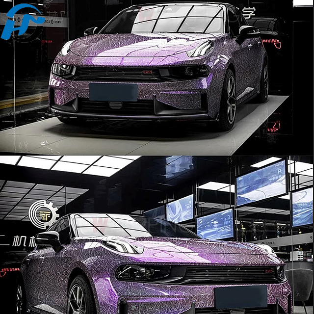 Hielo Grieta Púrpura