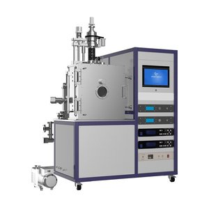 Alto vácuo ITO magnetron sputter coater com íon fonte
