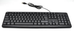 有线办公键盘KB251无灯全尺寸超薄多媒体键盘用于家庭办公 - Product Image 5