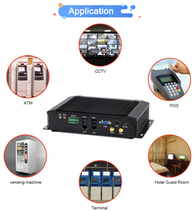 Fanless Intel Core I5 4200U Dual Core Mini PC 6COM Dual LAN 8GB D3 Computer Desktop Win10 GPIO LPT industriale minuscolo PC - Product Image 6