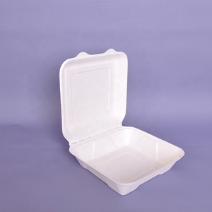 อุปกรณ์บนโต๊ะอาหารทำจากเยื่อชานอ้อยแบบย่อยสลายได้100% กล่องกระดาษ - Product Image 4