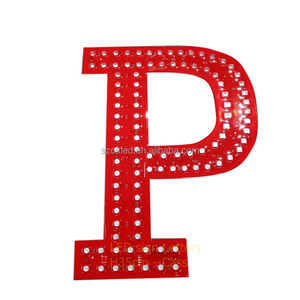Capital Letters <strong>Led</strong> OPEN Sign 35cm, Aluminum <strong>PCB</strong> Convex Lens RGB Color <strong>Led</strong> Sign Board DC12V 30W Waterproof <strong>Led</strong> Module - Product Image 1