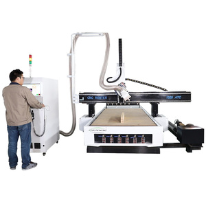 Enrutador Cnc 1325 ATC para carpintería, máquina de tallado de madera, 4 ejes, 5 ejes, enrutador Cnc con dispositivo rotativo - Product Image 1