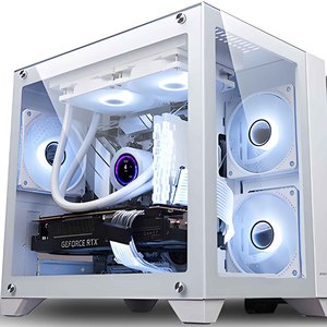 AIO Computer Temp Lcd Monitor Enfriador de agua Usb Pantalla secundaria Tema incorporado 2,1 pulgadas 480X480 Round Pc Case Monitor