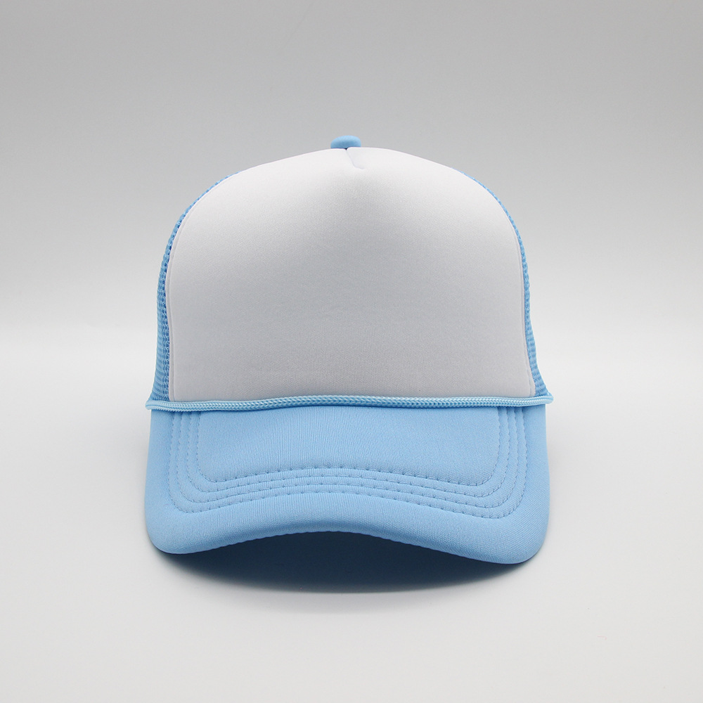 Baby blue and white