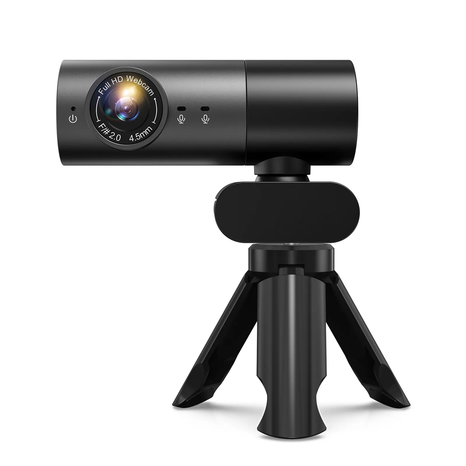 EDUP Dual Mic Plug and Play videocamera Full HD Webcam USB Gaming Webcam PTZ 1080P