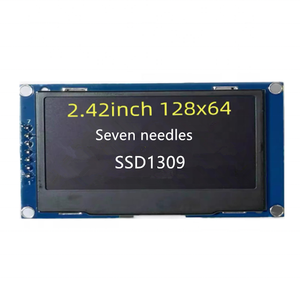 2,42 Zoll OLED-Anzeige modul 128*64 SSD1309 SPI/IIC-Schnitts telle für Arduino 4Pin 7Pin 9Pin 16Pin