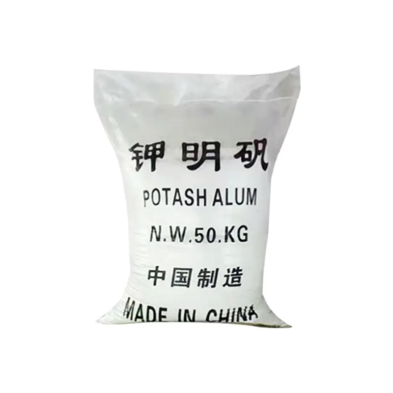 Vente chaude 2024 sulfate de potassium en aluminium dodécahydraté sulfate de potassium en aluminium